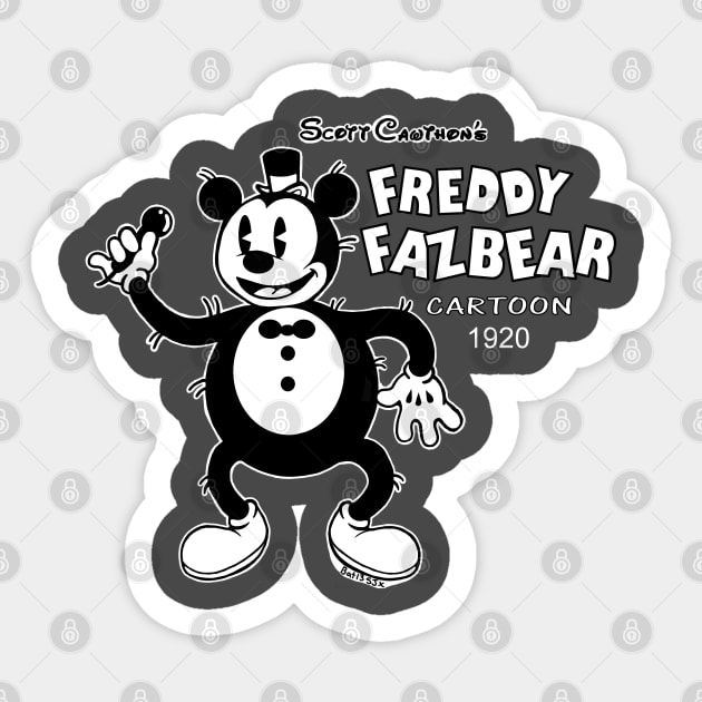 Five Nights At Freddys Freddy Fazbear Sticker - Five nights at