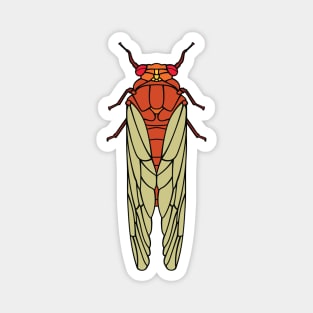 Cicada Graphic Magnet