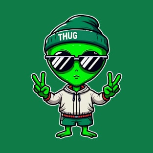 Thug Alien Life T-Shirt