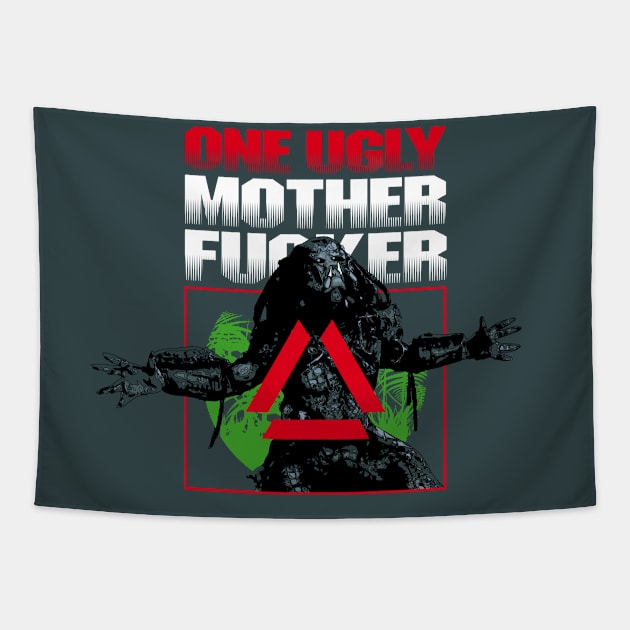 One Ugly Mother Tapestry by andrew_kelly_uk@yahoo.co.uk