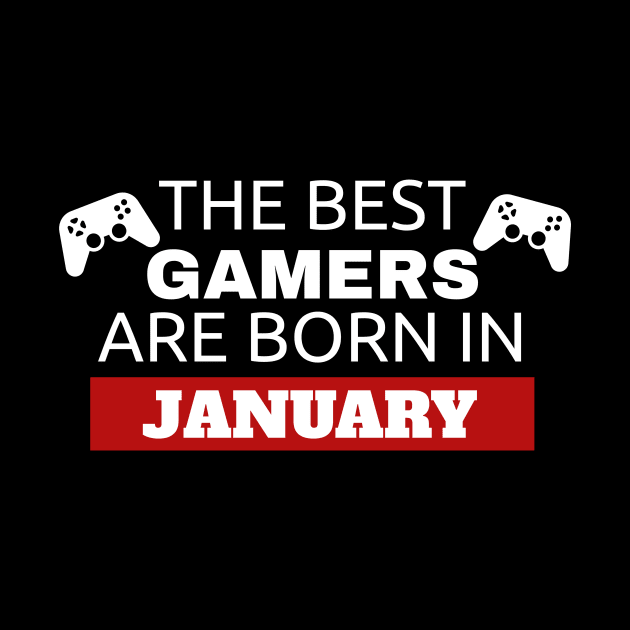 The Best Gamers Are Born In January by fromherotozero