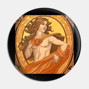 Apollo Greek deity Pin