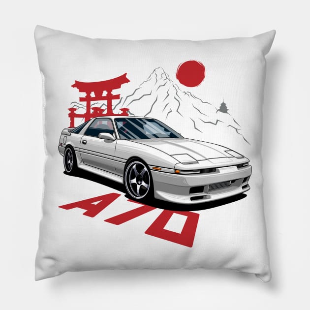 Supra mk3 Pillow by Markaryan