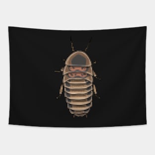 8bit pixel Dubia Cockroach (Blaptica dubia) Tapestry