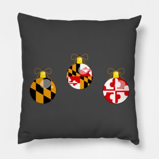 Maryland Ornaments Pillow