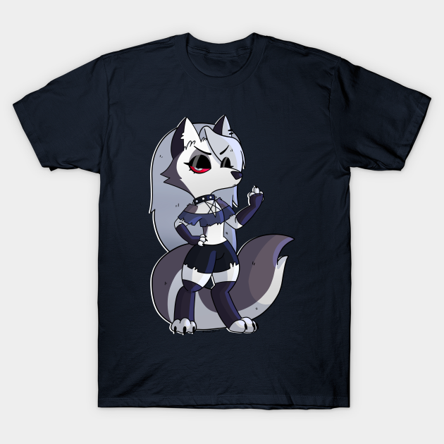Chibi Loona Helluva Boss Helluva Boss T Shirt Teepublic She is the receptionist of i.m.p and is also the adoptive daughter of blitzo. chibi loona helluva boss