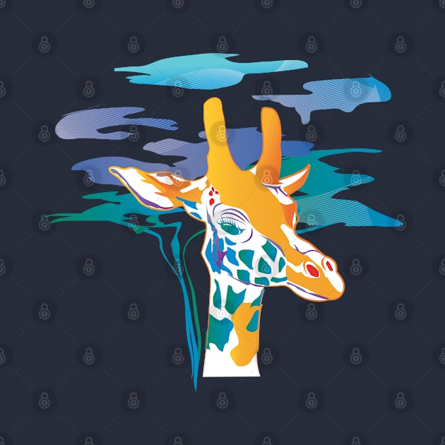 giraffe deco by Rogelio