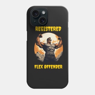 Registered flex offender Phone Case