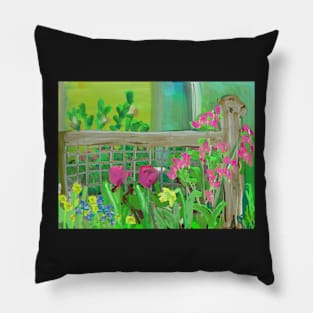 Back in the Garden Pillow