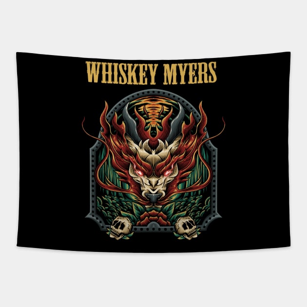 WHISKEY MYERS BAND Tapestry by Bronze Archer