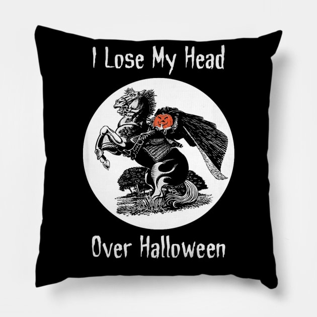 Halloween Headless Horseman Pillow by Antoniusvermeu