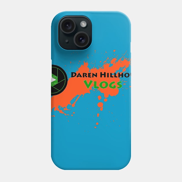 Paint Splatter Phone Case by DarenHIllhouseVlogs