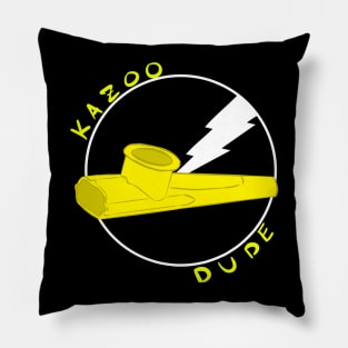 Kazoo Dude (Yellow) Pillow