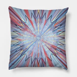 Boho Style Abstract Festive Mandala Pattern Pillow