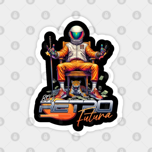 80'sRetroFutura Magnet by TEENIE DESIGN