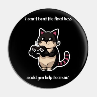 Cat Gaming Pin