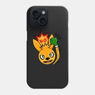 Kangaroo Knockout KO Phone Case