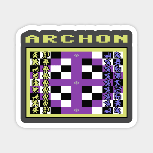 Archon Magnet by Retro8Bit Fashion Store