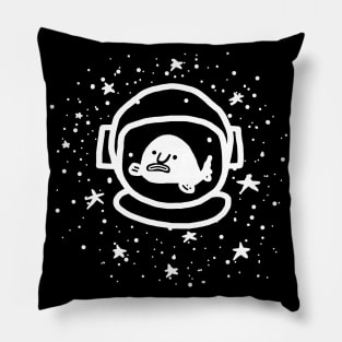 Blobfish Space Astronaut Star Deep Sea Gift Pillow