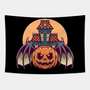 The House of Pumpkin Hill! Tapestry