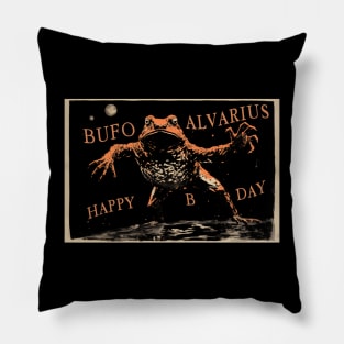 Bufo Alvarius Pillow