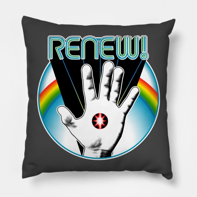 Renew! Pillow by triggerleo