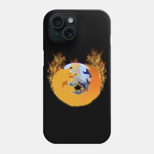 Cool Firefox Phone Case by ShockDesign