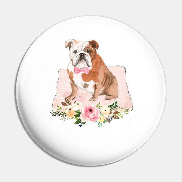 Bulldog Neck Gator American Bulldog Pin by DANPUBLIC