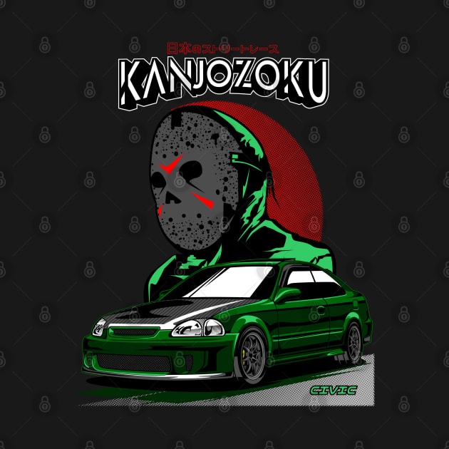 Civic Kanjozoku by aredie19