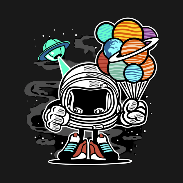 Space man design by Ch4rg3r