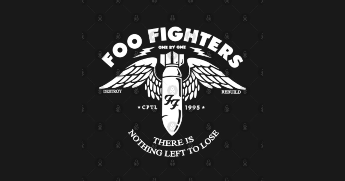 Rocket wings - Foo Fighters - T-Shirt | TeePublic