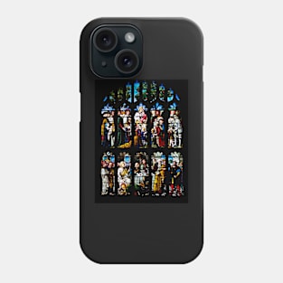 Inside of St Peter and Paul's church in Lavenham 6 Phone Case