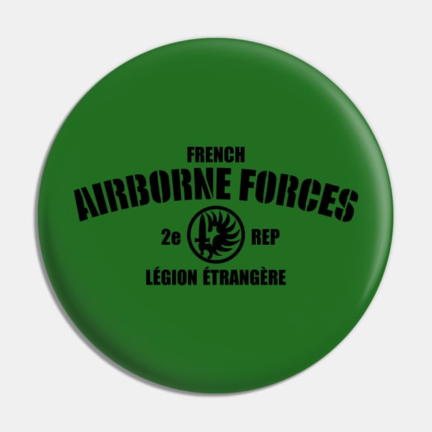 2 REP - French Airborne Forces Pin by TCP