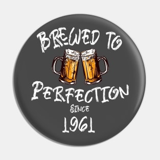 Brewed to Perfection, Personalized Birth Year T-shirt, Birthday Custom Shirt, Birthday Gift, Tee Pin