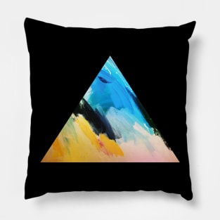 Pyramid of Colour Pillow