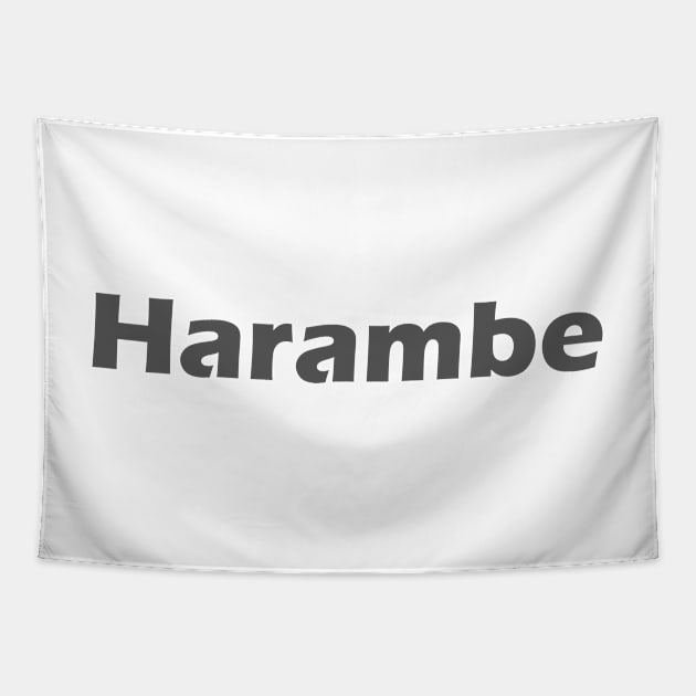 HARAMBE GORILLA Tapestry by dianika85