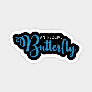 Anti Social Butterfly Magnet