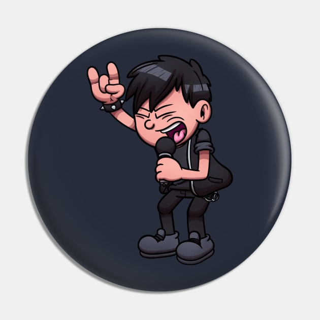 Rocker Boy Pin by TheMaskedTooner