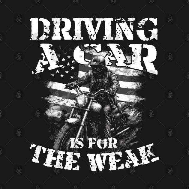 Driving A Car Is For The Weak Hardcore Biker by screamingfool