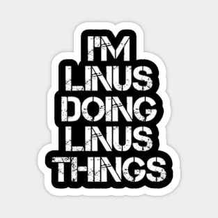 Linus T - Linus Doing Linus Things Magnet