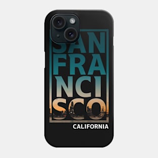 San Francisco Typography Phone Case