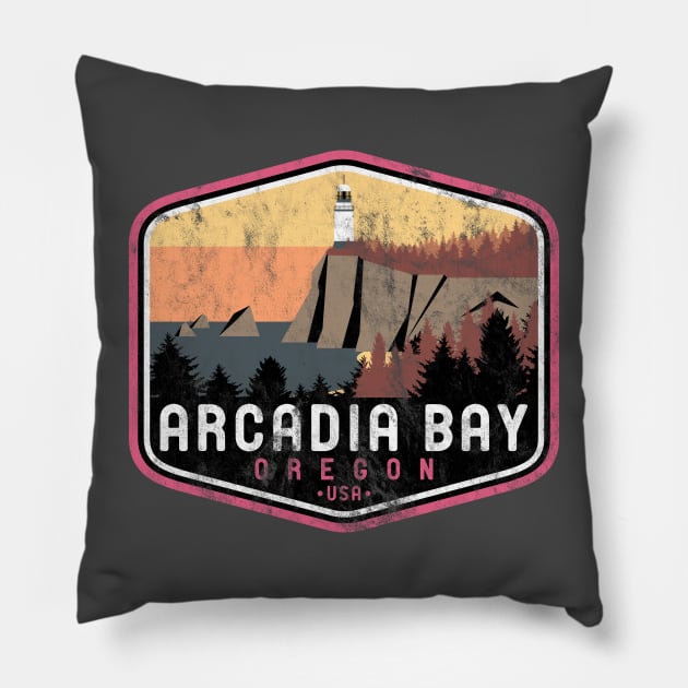 Arcadia Bay Pillow by Mike Irizarry Designs