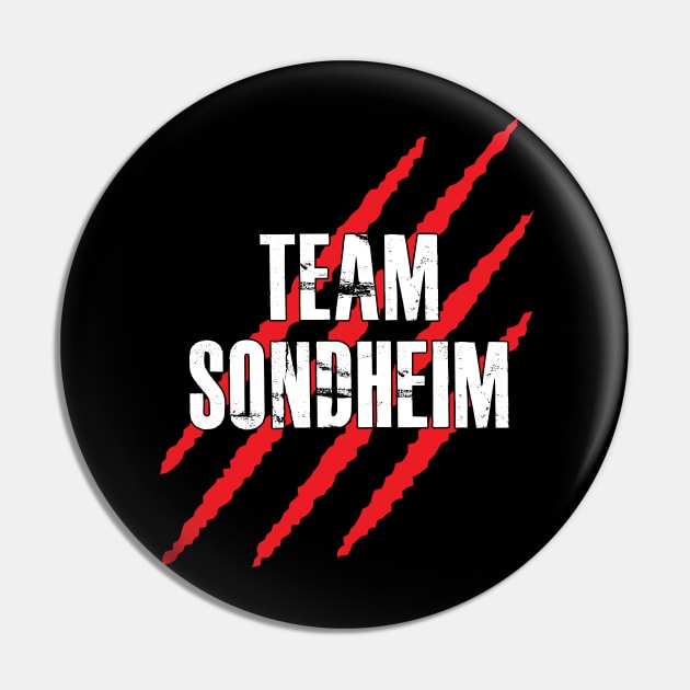 Musicals with Cheese - Team Sondheim Pin by Musicals With Cheese