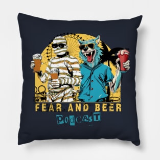 Fear and Monsters Pillow