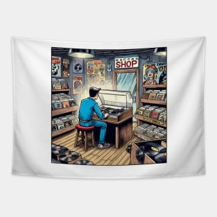 Record shop Tapestry