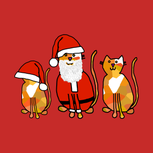 Cute Christmas Cats T-Shirt