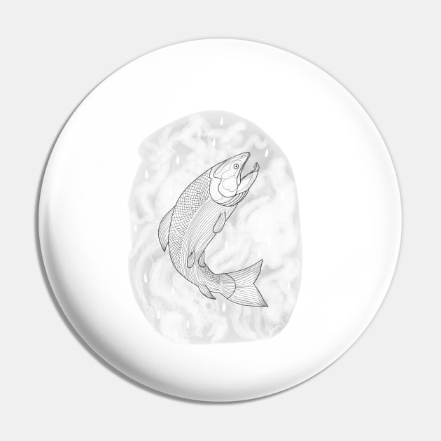 Salmon spirit animal Pin by VEROfojt