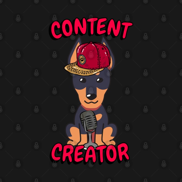 Cute guard dog is a content creator by Pet Station