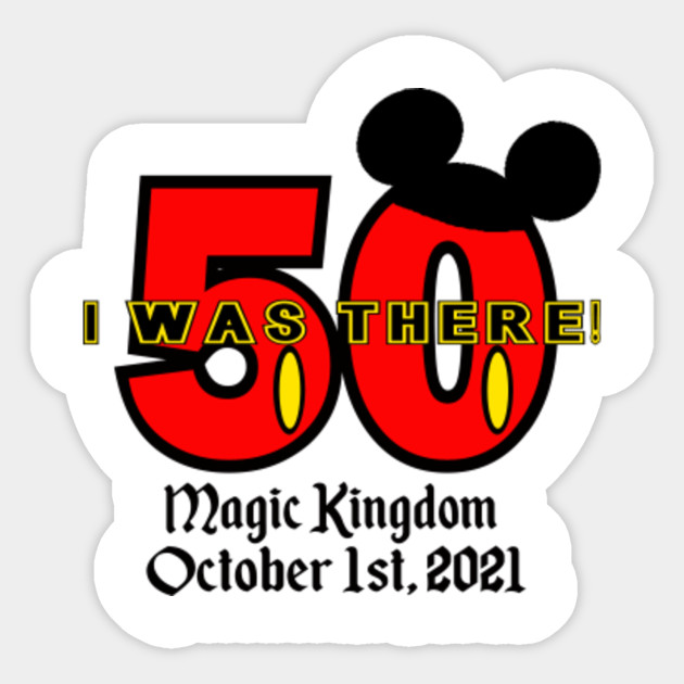 Wdw50 Wdw Sticker Teepublic