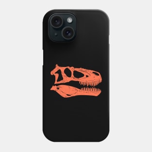 Daspletosaurus fossil skull Phone Case